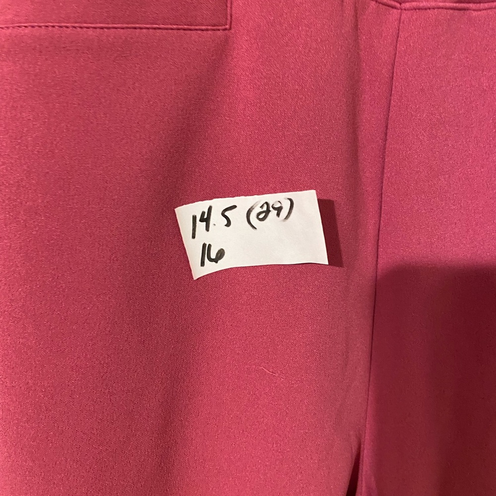 Women’s Tailored Pull-On Pants in Deep Pink - Picture 8 of 8